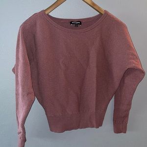 Express mauve sweater